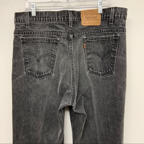Levi’s 505 Orange Tab USA Faded Gray Men’s 38x32 - Picture 3 of 8